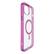 Left. Cellhelmet - Magnitude Series Case with MagSafe for Apple iPhone 15 Plus - Vivid Magenta.