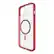 Front. Cellhelmet - Magnitude Series Case with MagSafe for Apple iPhone 15 Plus - Scarlett Red.