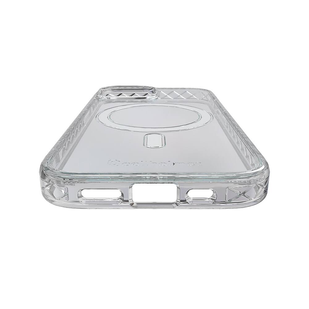 Alt View 12. Cellhelmet - Magnitude Series Case with MagSafe for Apple iPhone 15 - Crystal Clear.