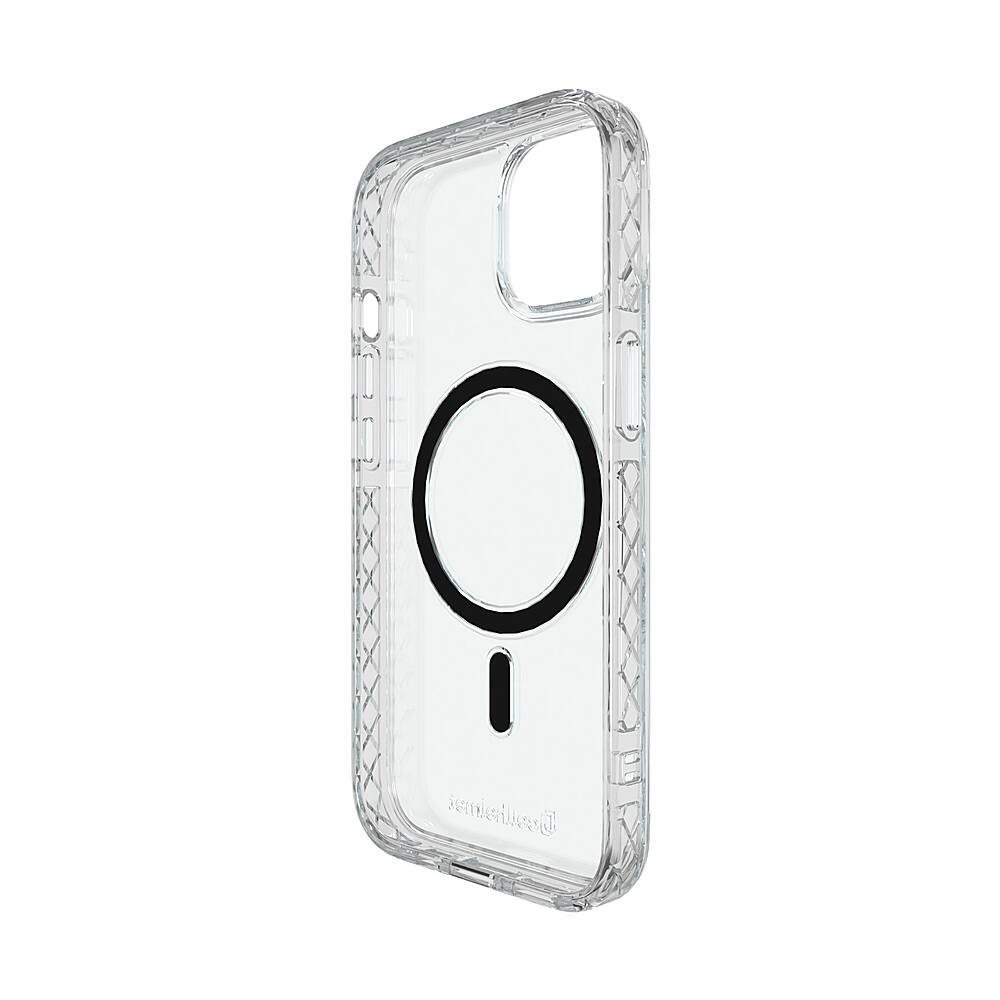 Alt View 1. Cellhelmet - Magnitude Series Case with MagSafe for Apple iPhone 15 - Crystal Clear.