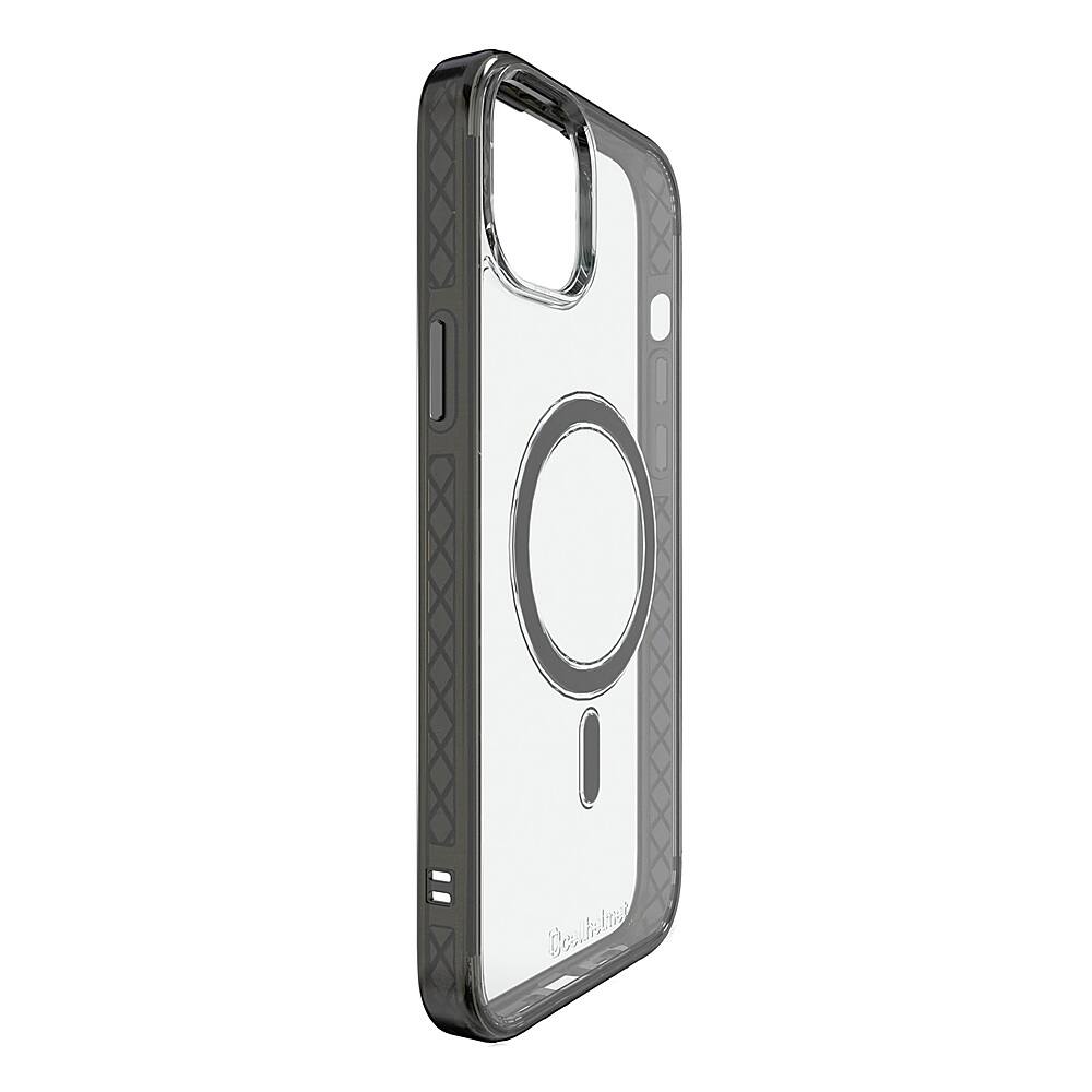 Left View: Cellhelmet - Magnitude Series Case with MagSafe for Apple iPhone 15 Plus - Onyx Black