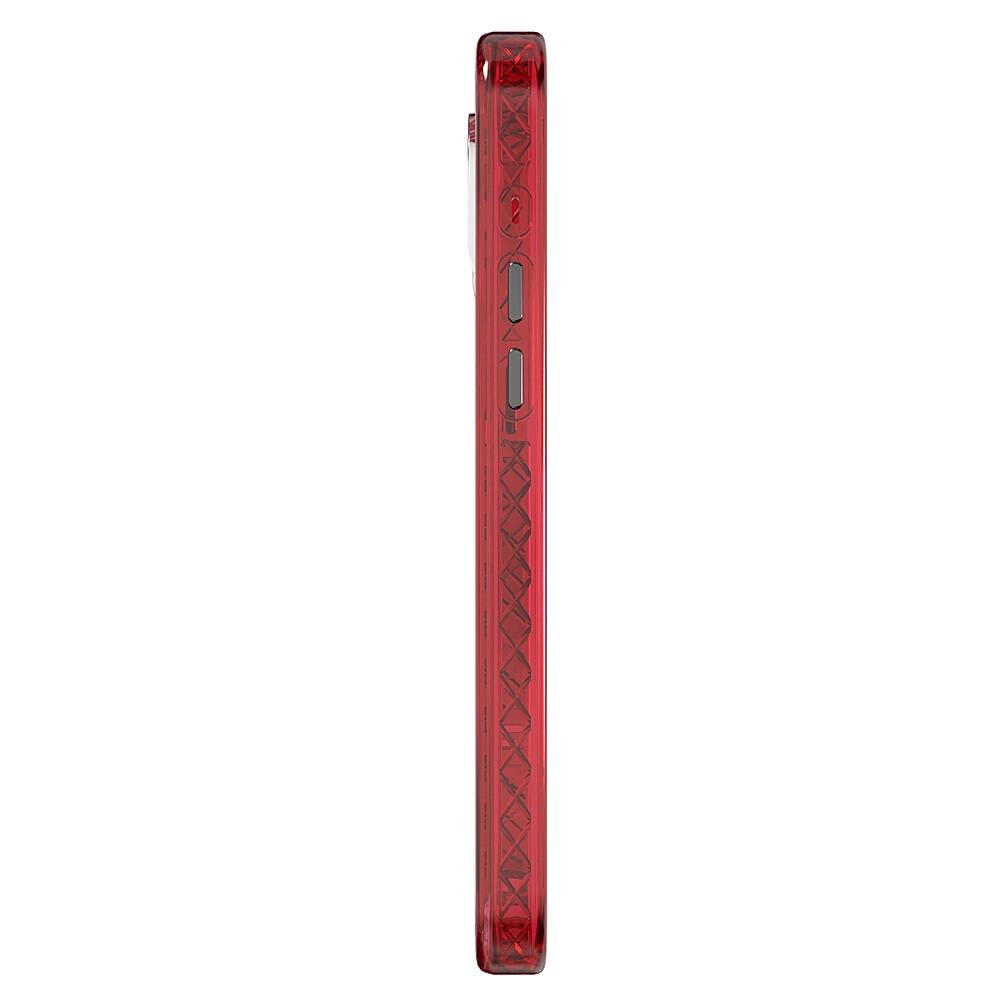 Alt View 3. Cellhelmet - Magnitude Series Case with MagSafe for Apple iPhone 15 Pro Max - Scarlett Red.