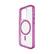 Angle. Cellhelmet - Magnitude Series Case with MagSafe for Apple iPhone 15 Pro - Vivid Magenta.