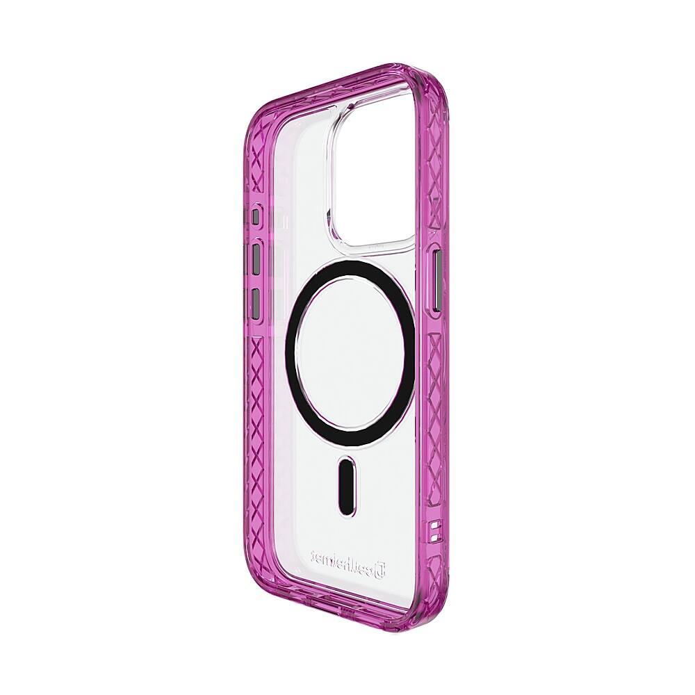 Alt View 1. Cellhelmet - Magnitude Series Case with MagSafe for Apple iPhone 15 Pro - Vivid Magenta.