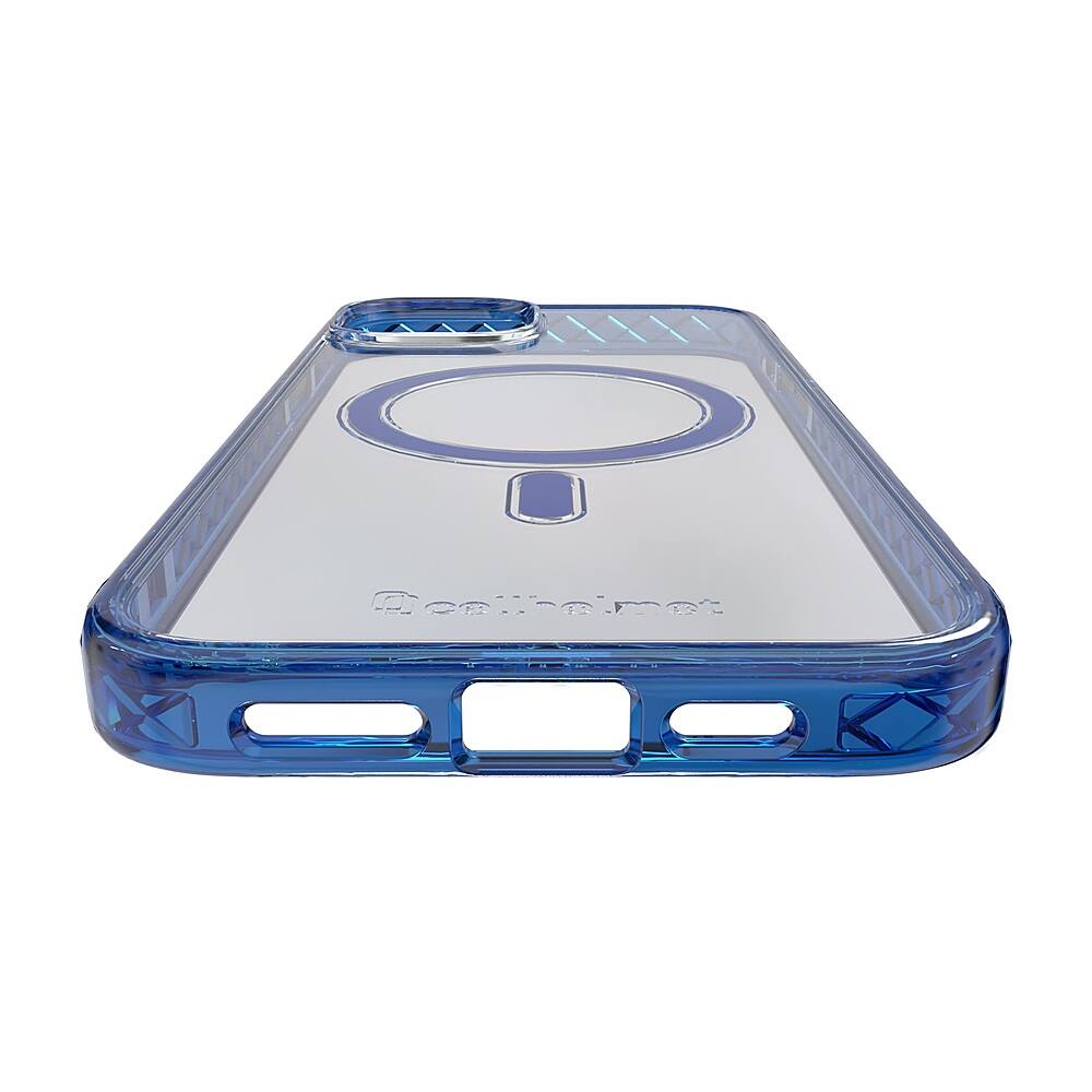 Alt View 12. Cellhelmet - Magnitude Series Case with MagSafe for Apple iPhone 15 Plus - Bermuda Blue.