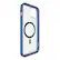 Alt View 2. Cellhelmet - Magnitude Series Case with MagSafe for Apple iPhone 15 Plus - Bermuda Blue.