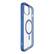Left. Cellhelmet - Magnitude Series Case with MagSafe for Apple iPhone 15 Plus - Bermuda Blue.
