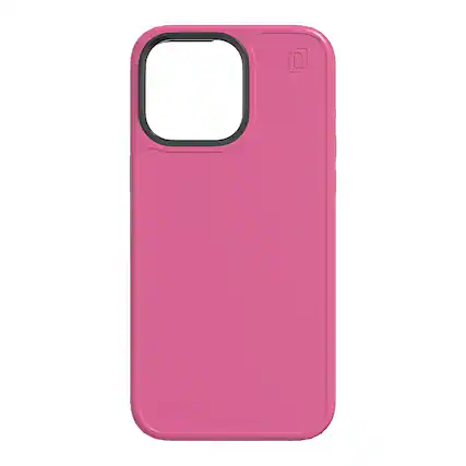 Front. Cellhelmet - Fortitude Series Case with MagSafe for Apple iPhone 15 Pro Max - Vivid Magenta.