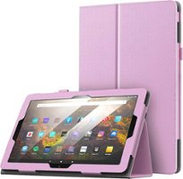 SaharaCase - Bi-Fold Folio Case for Amazon Fire HD 10 (2023) - Rose Pink - Front_Zoom