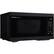 Left. Sharp - 1.1 Cu.ft Countertop Microwave - Black.