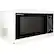 Angle. Sharp - 1.4 Cu.ft Countertop Microwave - White.
