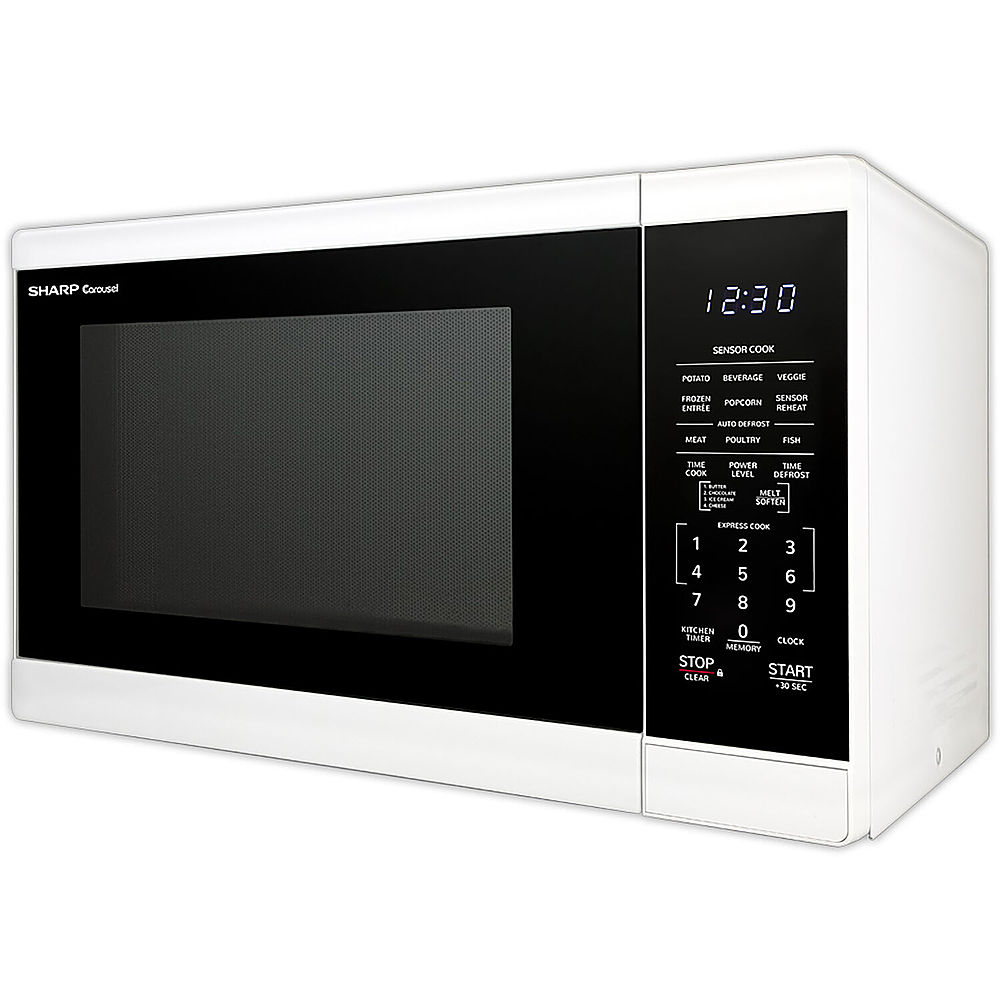 Sharp 1.4 Cu.ft Countertop Microwave White ZSMC1461HW - Best Buy