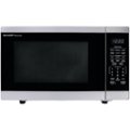 Front Zoom. Sharp - 1.4 Cu.ft Countertop Microwave Oven - Stainless Steel.