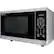 Angle. Sharp - 1.4 Cu.ft Countertop Microwave Oven - Stainless Steel.