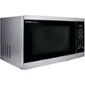 Left Zoom. Sharp - 1.4 Cu.ft Countertop Microwave Oven - Stainless Steel.