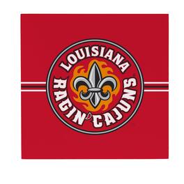 Evergreen Enterprises - Louisiana Ragin' Cajuns 12" x 12" Wood Wall Sign - Multicolor