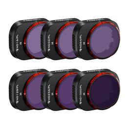 Freewell - Bright Day ND/PL Hybrid Lens Filter Kit for DJI Mini 4 Pro Drone, 6-Pack