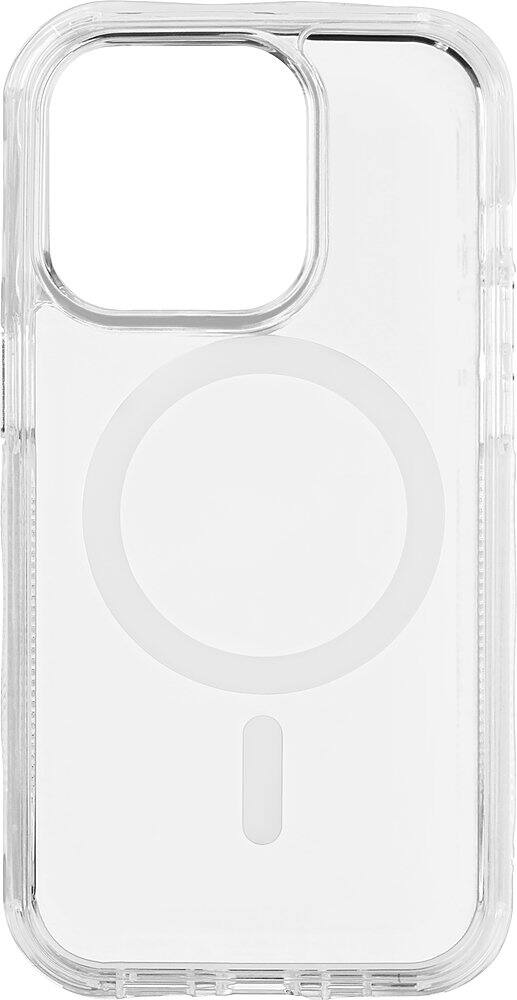 Angle. LAUT - Crystal Matter X Case with MagSafe for Apple iPhone 14 Pro - Crystal.