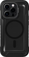LAUT - Crystal Matter 3.0 Case with MagSafe for Apple iPhone 14 Pro - Black - Front_Zoom