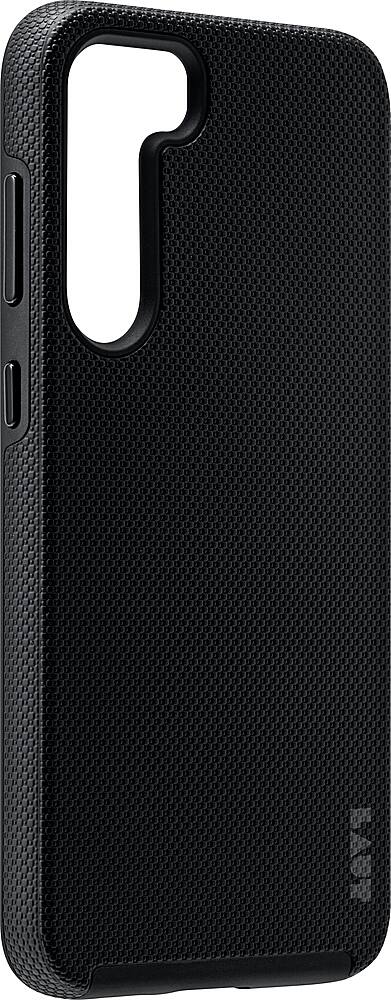 Angle. LAUT - Shield Case for Samsung Galaxy S23 - Black.
