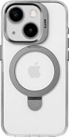 LAUT - Revive Prop Case with MagSafe for Apple iPhone 15 - Crystal - Front_Zoom