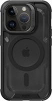 LAUT - Crystal Matter Case with MagSafe for Apple iPhone 15 Pro Max - Black - Front_Zoom