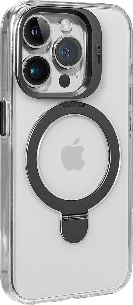 Alt View 1. LAUT - Revive Prop Case with MagSafe for Apple iPhone 15 Pro Max - Crystal.