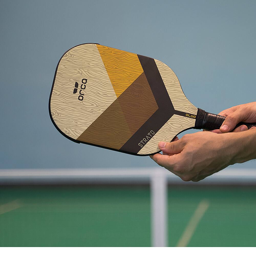 Alt View 12. ORCA - Strato Nomex Pickleball Paddle with Carry Bag.