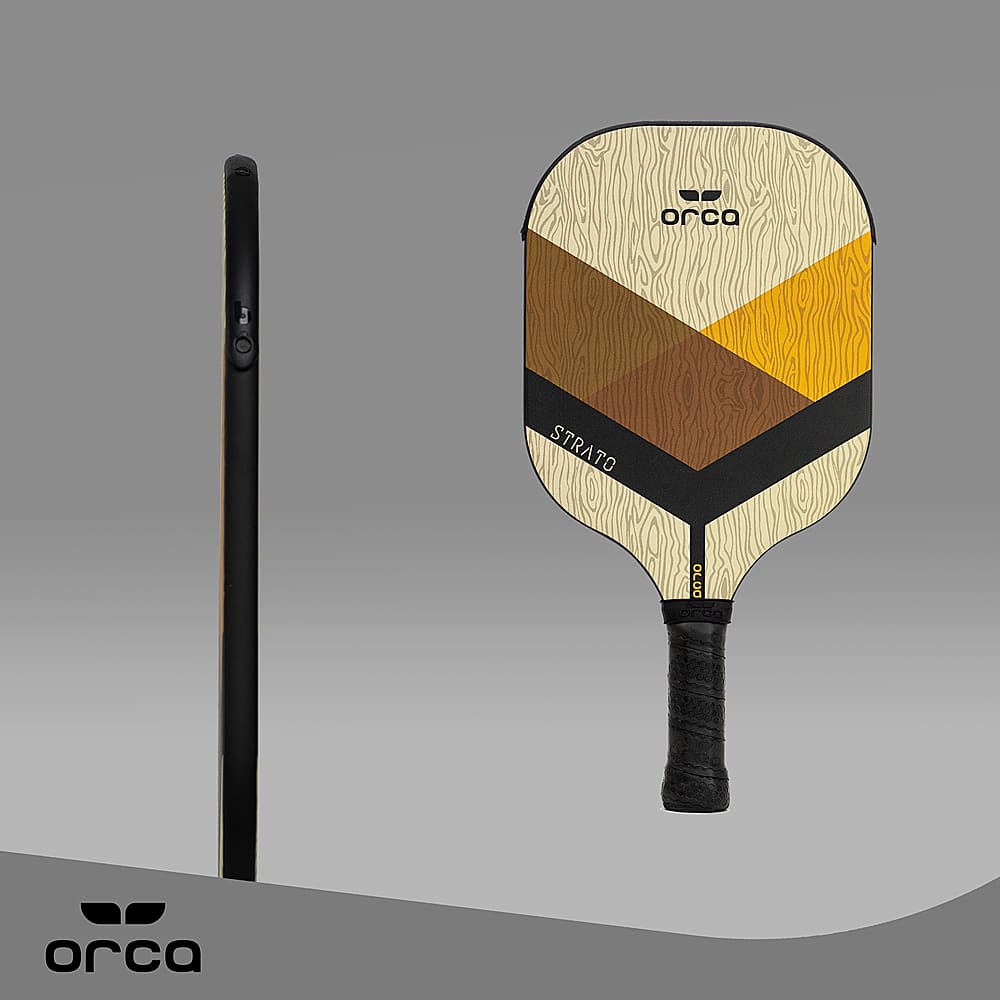 Alt View 13. ORCA - Strato Nomex Pickleball Paddle with Carry Bag.