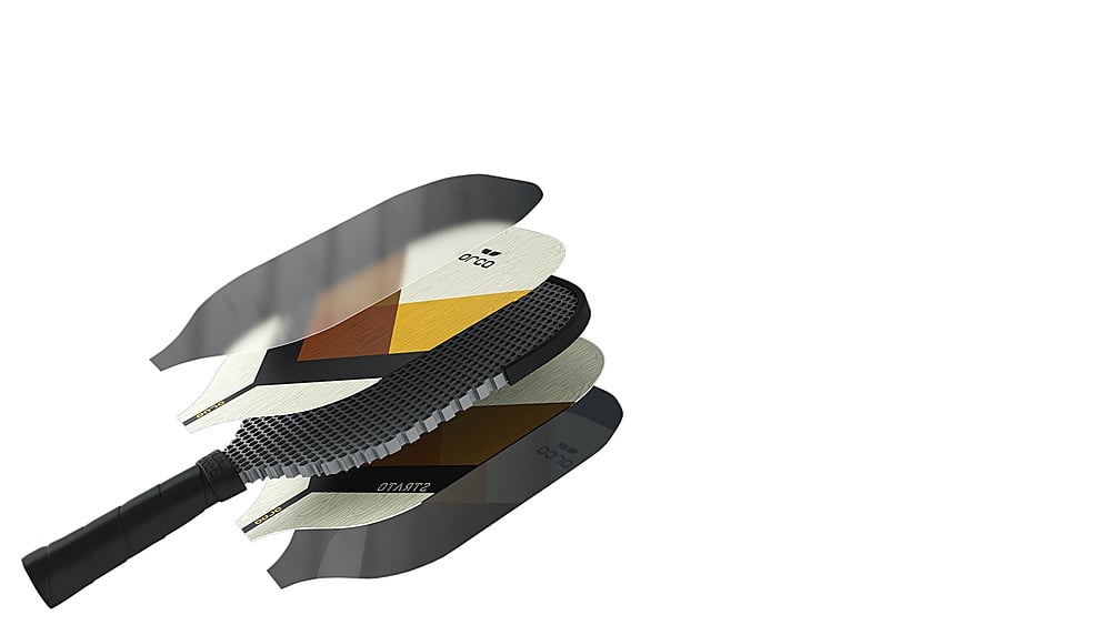 Alt View 14. ORCA - Strato Nomex Pickleball Paddle with Carry Bag.