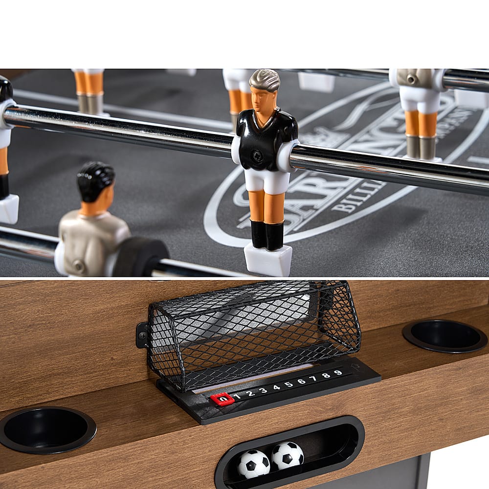 Alt View 14. Barrington - Urban Collection 54” 3-in-1 Combination Game Table with Air Powered Hockey, Foosball, and Table Tennis.