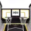 Alt View 12. Hall of Games - Xtra Long Shot Premium Arcade Basketball - Black, Yellow, White.