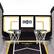 Alt View 12. Hall of Games - Xtra Long Shot Premium Arcade Basketball - Black, Yellow, White.