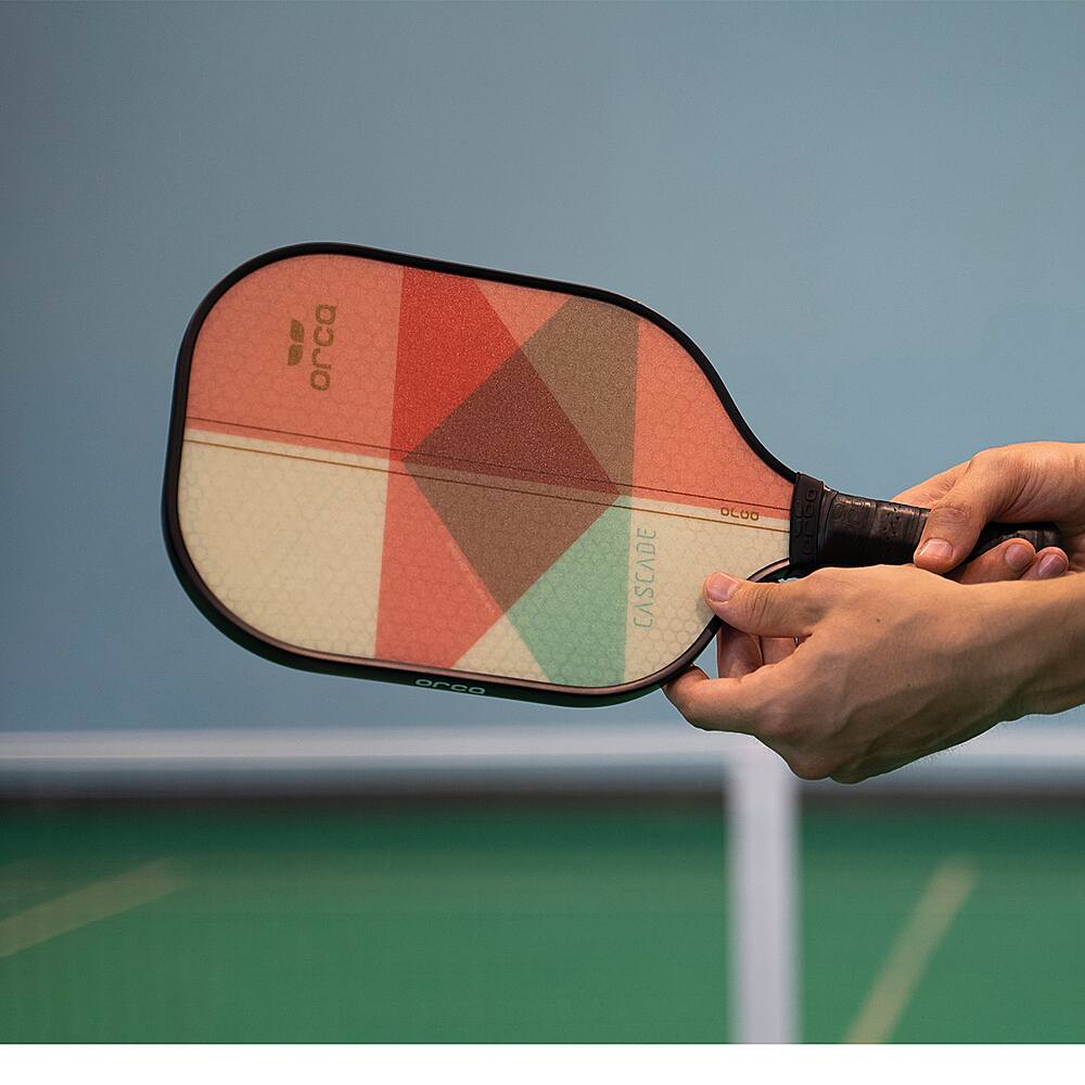 Alt View 12. ORCA - Cascade Polymer Honeycomb Pickleball Paddle with Neoprene Cover & Carry Bag.