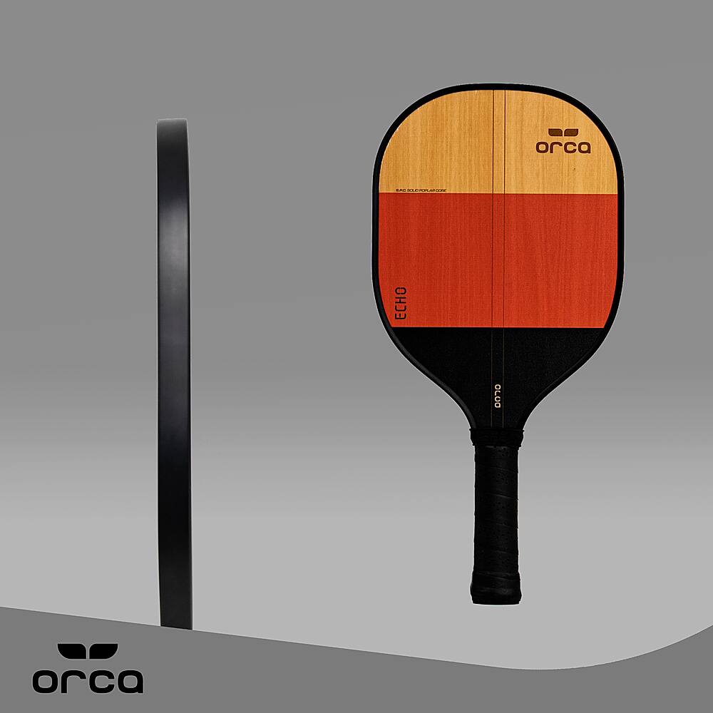 Alt View 13. ORCA - Echo Wood Pickleball Paddle Deluxe Combo Set.