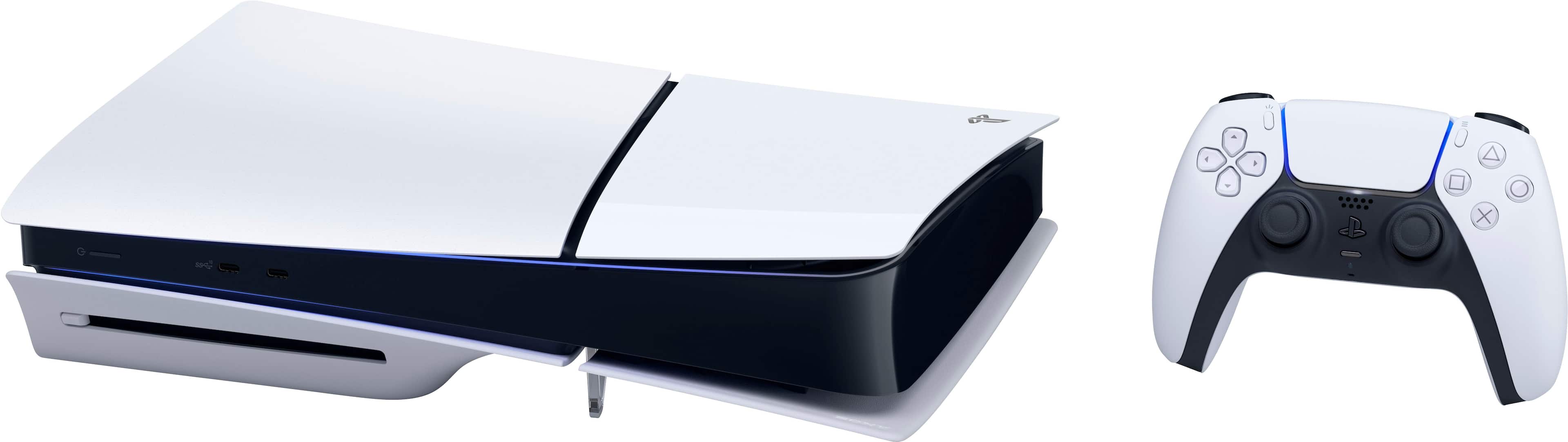 Back. Sony Interactive Entertainment - PlayStation 5 Slim Console – Marvel's Spider-Man 2 Bundle (Full Game Download Included) - White.