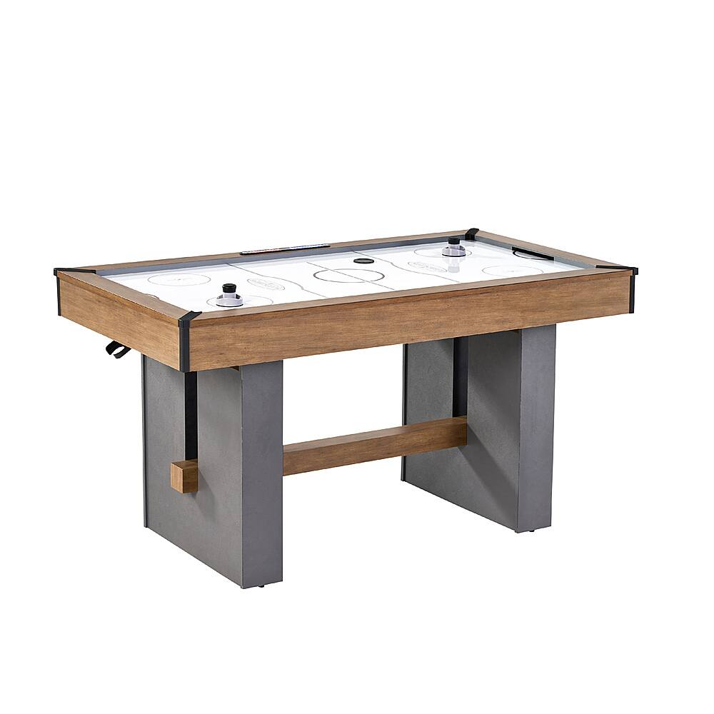 Angle. Barrington - Urban 5 ft. Air Powered Hockey Table - Wood Grain.