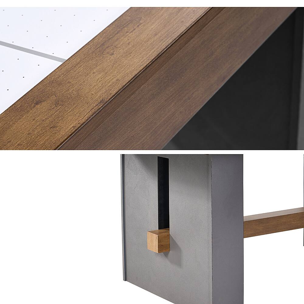 Alt View 12. Barrington - Urban 5 ft. Air Powered Hockey Table - Wood Grain.