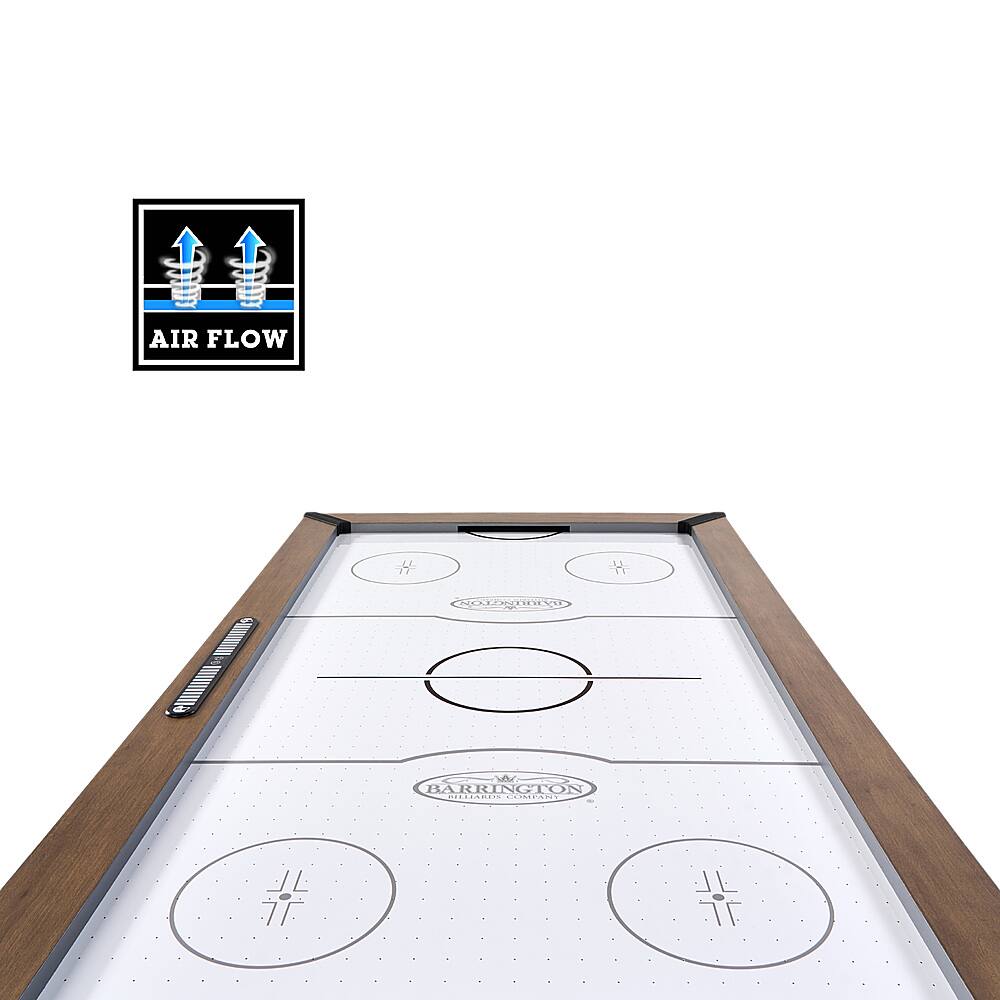 Left. Barrington - Urban 5 ft. Air Powered Hockey Table - Wood Grain.