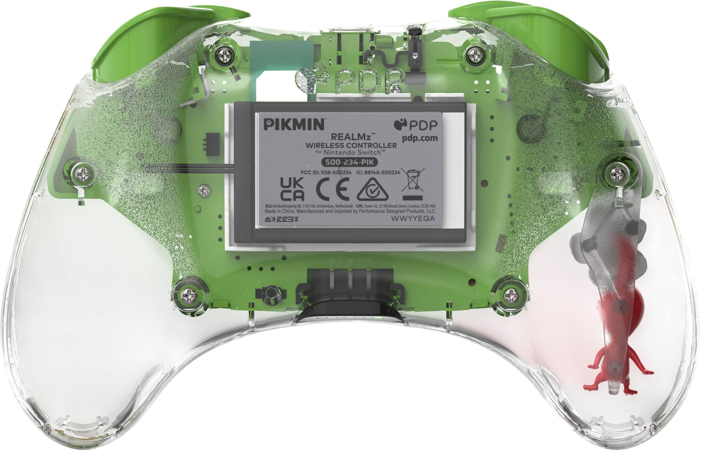 "I YPDR PIKMIN PDP REALMz pdp.com WIRELESS CONTROLLER for Nintendo Switch"