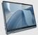 Left. Lenovo - Flex 7 14IAU7 2-in-1 14" Touch-Screen Laptop - Intel Core i7 with 16GB Memory - 512 GB SSD - Stone Blue.