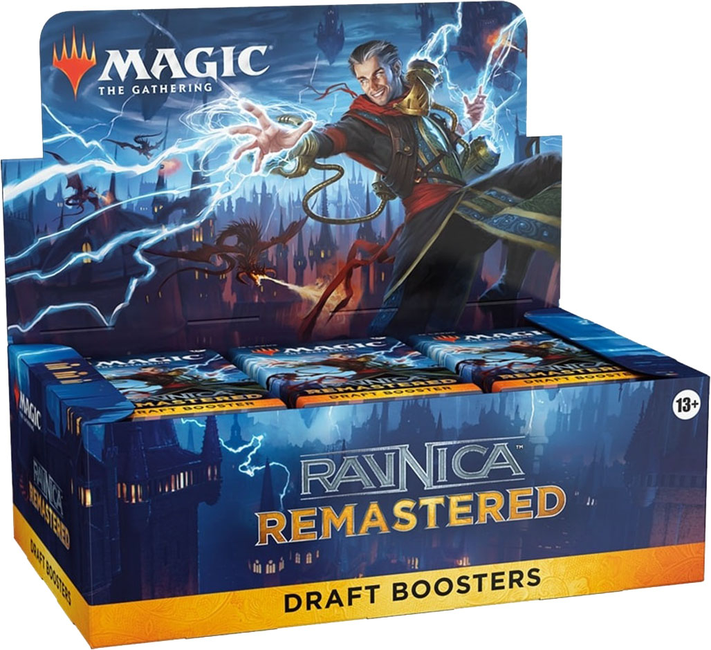 Wizards of The Coast Magic the Gathering Ravnica Remastered Draft Booster  Box 36 Packs D23760000 - Best Buy