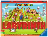 Front Zoom. Ravensburger - Super Mario Labyrinth - Family Board Game - Multicolor.