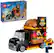 Front. LEGO - City Burger Truck Toy Building Set, Pretend Play Toy 60404.