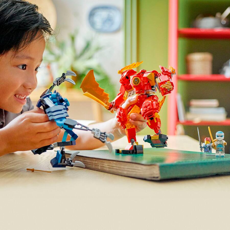 LEGO NINJAGO Kai’s Elemental Fire Mech Action Figure 71808 6470391 ...