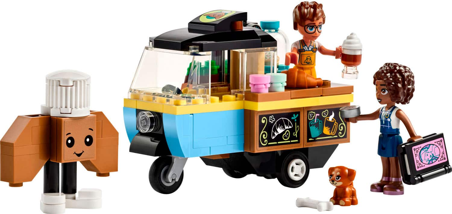 Lego store food cart