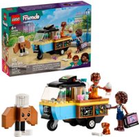 LEGO - Friends Mobile Bakery Food Cart Cooking Toy 42606 - Front_Zoom