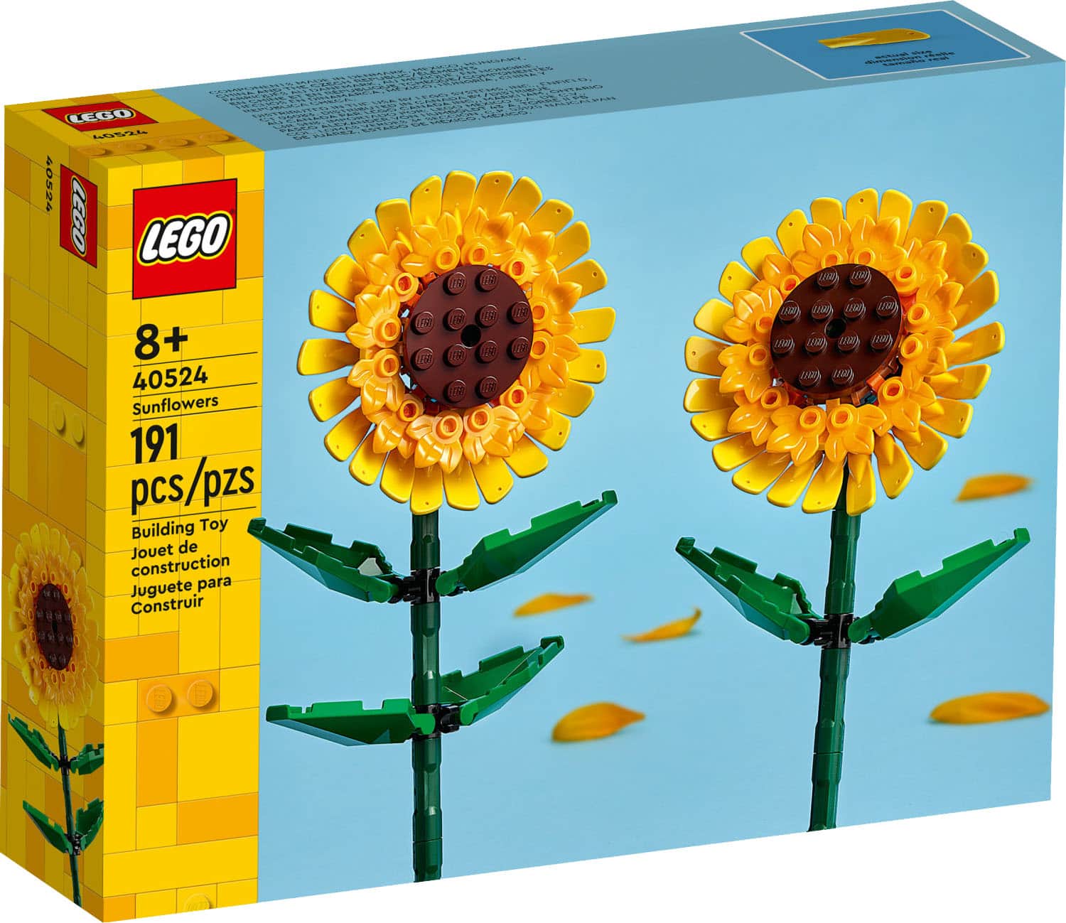 Front. LEGO - Sunflowers Building Toy Set 40524.