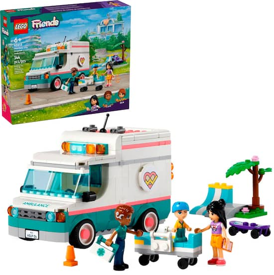 Top Right Toys Emergency Vehicles - Ambulance, Fire Truck and