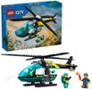 LEGO - City Emergency Rescue Helicopter Building Kit 60405